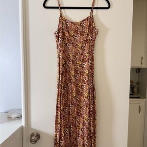 Audrey Multicolor Floral Maxi Dress